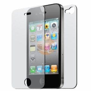 Front & Back Clear Screen Protector for iPHONE 4S / 4